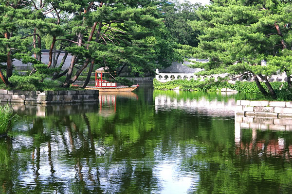 Gyeongbok Palace near Seoul in South Korea