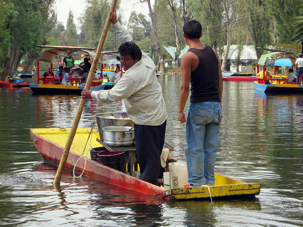 Xochimilco Floating Gardens in Mexico City maintain local jobs