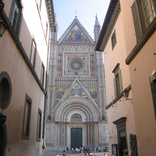 Cathedral in Orvieto, Italy