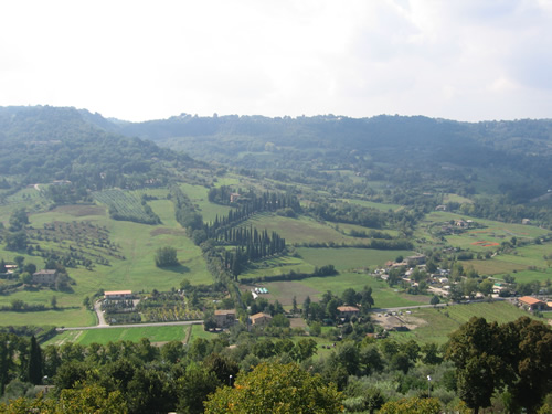 Countryside around Orvieto