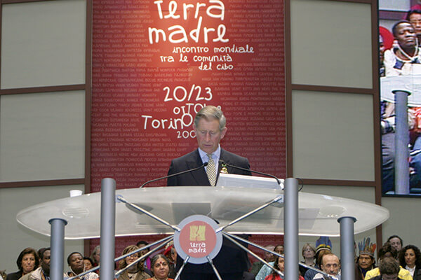 Prince Charles Speaking at Terra Madre