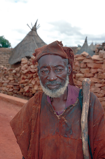 Dogon village chief.