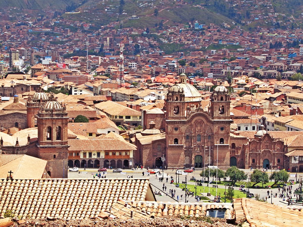 A view of Cusco, Peru, a great place learn Spanish.