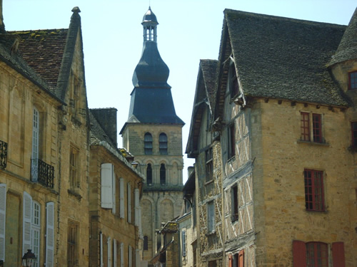 The old town of Sarlat in Dordogne