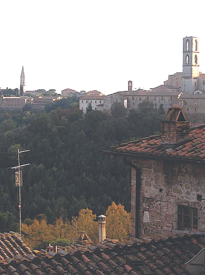 Living in Italy: A View of Perugia