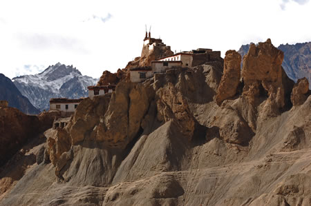 The Dhankar monastery