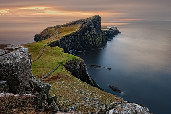 The Isle of Skye, just off of Scotland, is spectacular