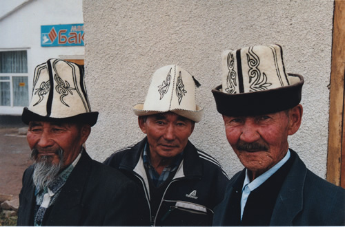Men encountered  in travels through Kyrgyzstan