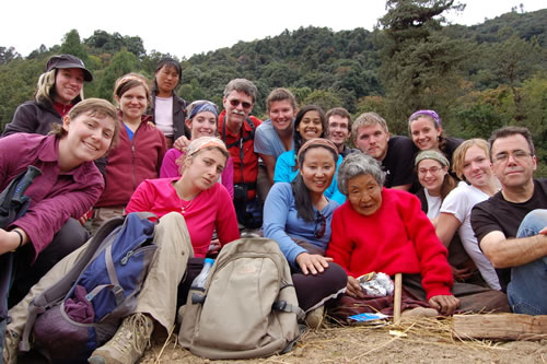 Students in Bhutan