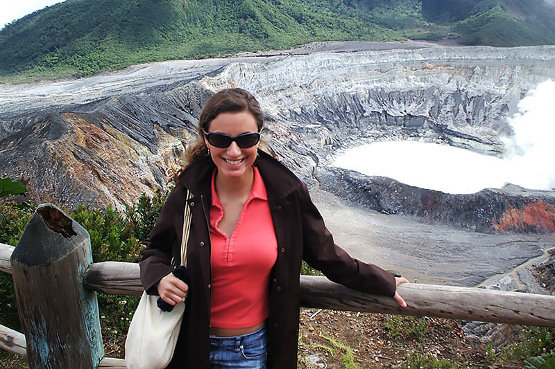 Volcan Poas outside of San Jose, Costa Rica.