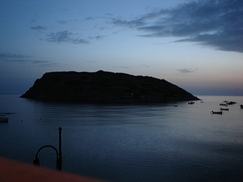 Minoan island in Greece.