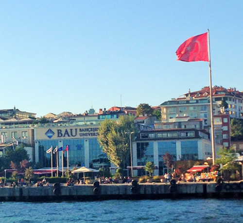 One of the Bahçeşehir University campuses in Istanbul