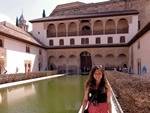 Living in Spain as a woman student at Grenada castle.