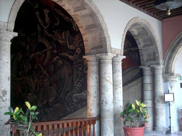 A portico in Guadalajara