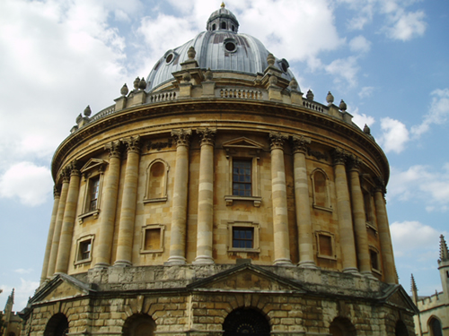 The Radcliffe Camera, an iconic domed library