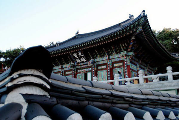 Yonggungsa temple in South Korea