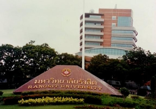 Campus of Rangsit University outside Bangkok