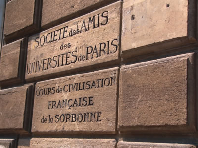Cours de Civilizatio, Sorbonne