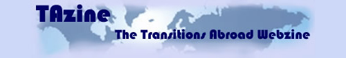 TAzine Travel Webzine Logo